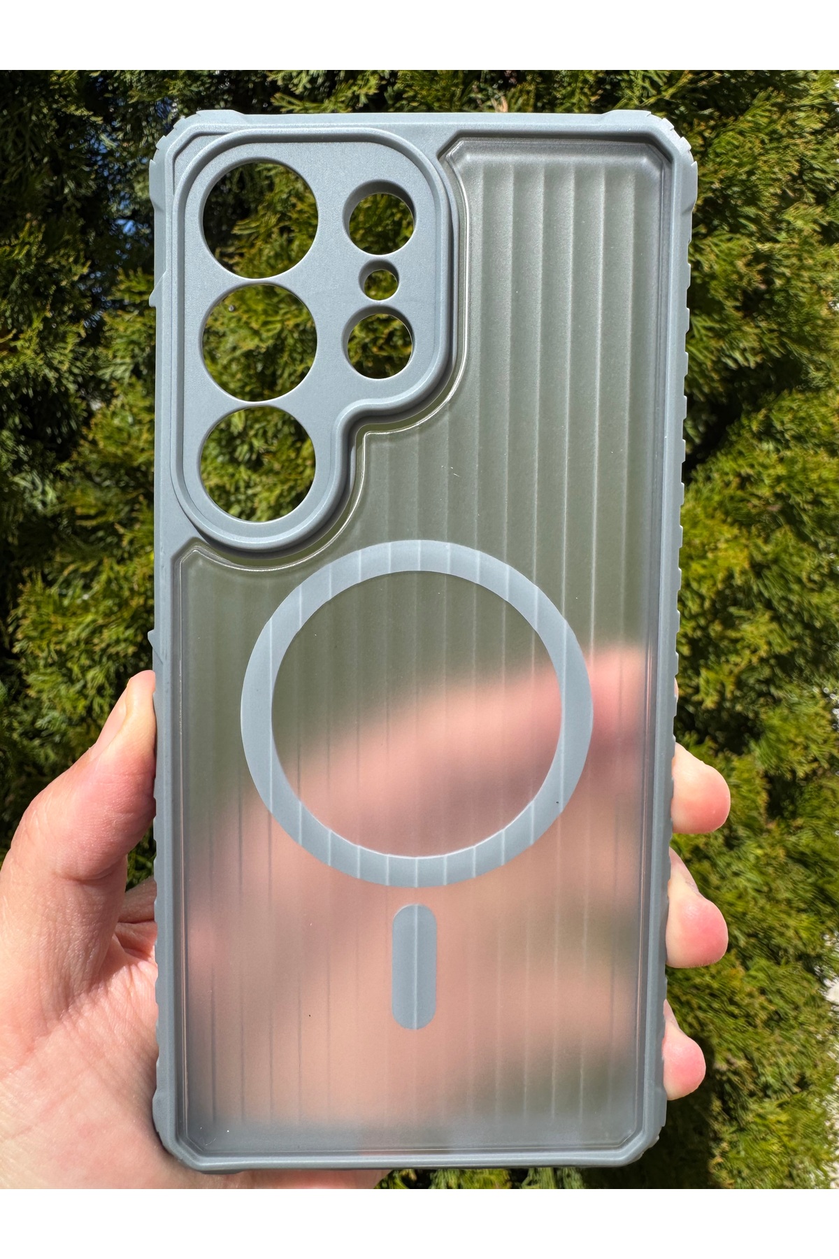 Samsung Galaxy S26 Ultra Uyumlu Kılıf Magsafe Kamera Korumalı Antishock Darbeler Dayanklı Tank Kapak