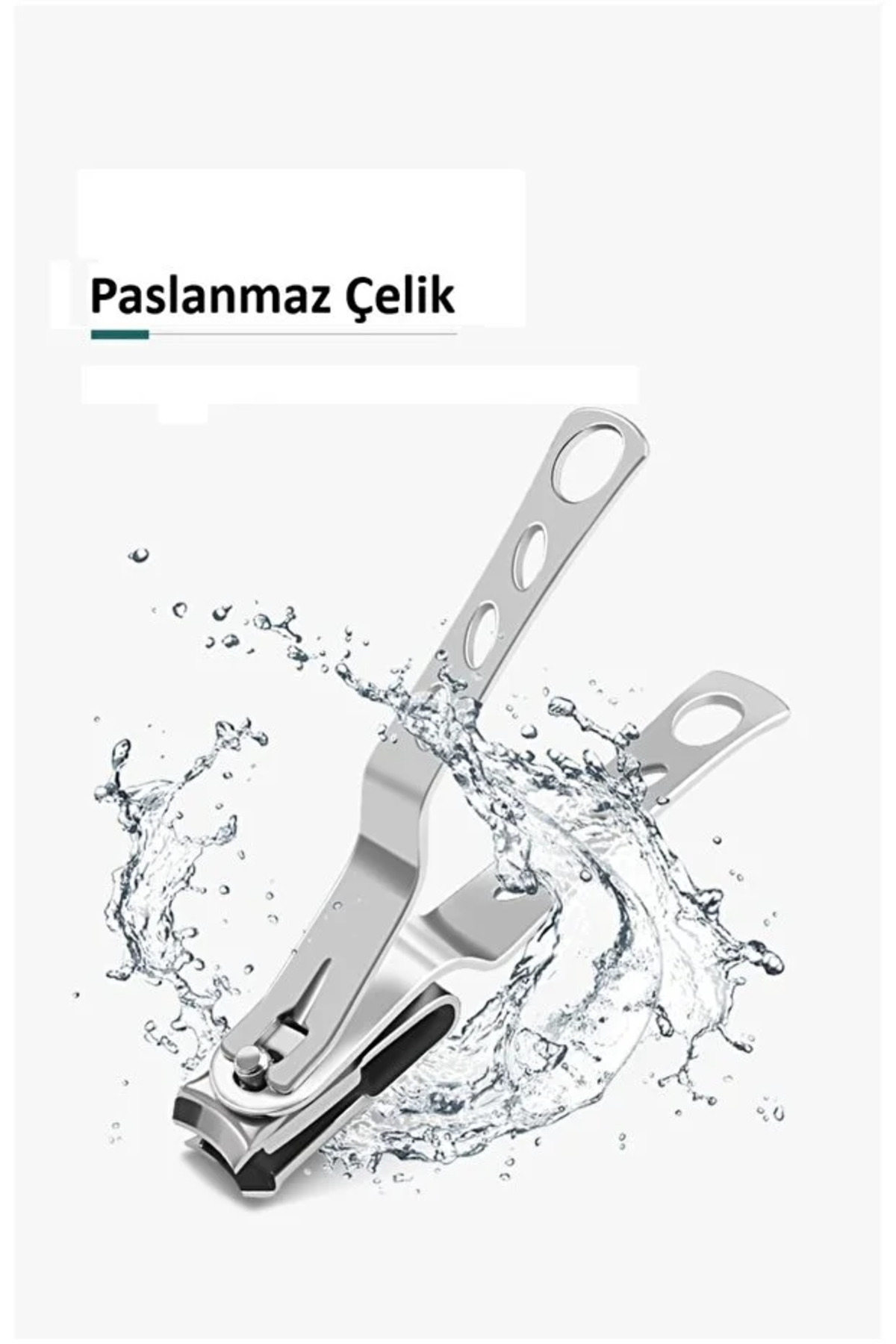 Döner Başlıklı Tırnak Makası 360° Derece Döner Paslanmaz Çelik Tırnak Makası — KIR3134413 — تصویر 3 از 7