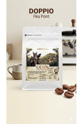 Doppio Fika Point Odin Premium Specialty Çekirdek Kahve (Filtre / Espresso) Y...