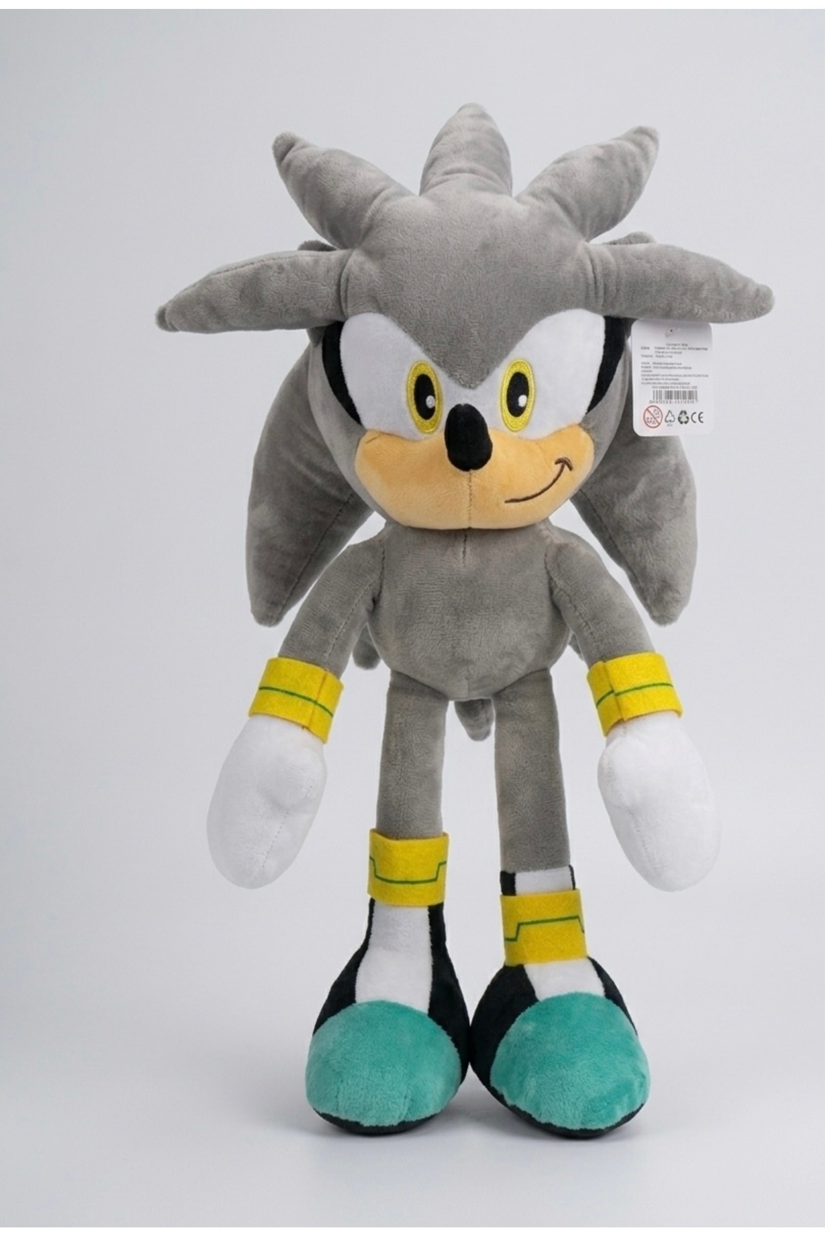 MｏDERN TｏYS製　SＩLVER PET Toy 45 cm silver (sonic arkadaşı) Pelus - Fiyatı, Yorumları