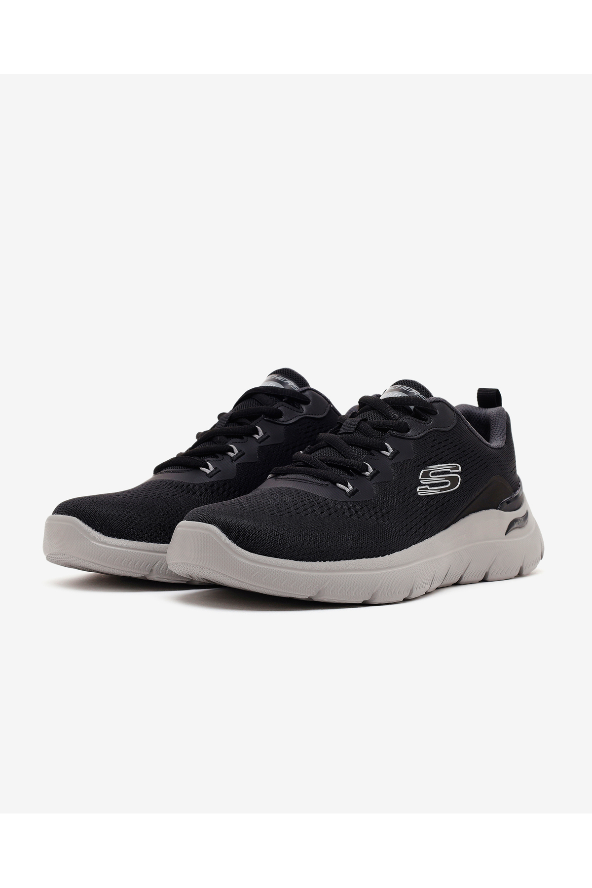 SKECHERS ARCH FIT SUMMITS Erkek Siyah Spor Ayakkabı 233178TK BKCC görsel 3