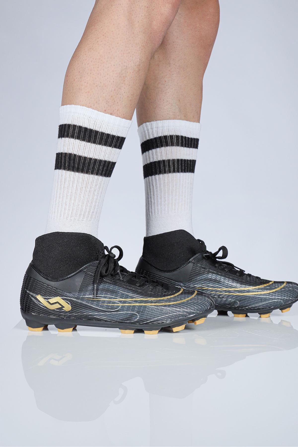 Jump Orthopedix Futbol Boğazlı Çoraplı Bilekli Halı Saha Spor Ayakkabısı 29677 görsel 3