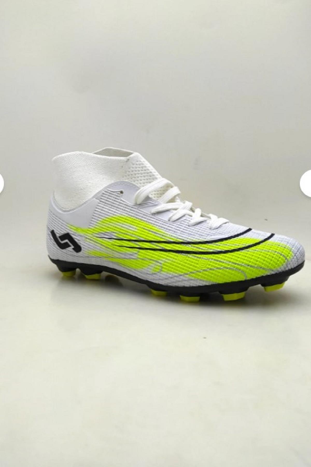 Jump Orthopedix Futbol Boğazlı Çoraplı Bilekli Krampon Spor Ayakkabısı 29676 görsel 6