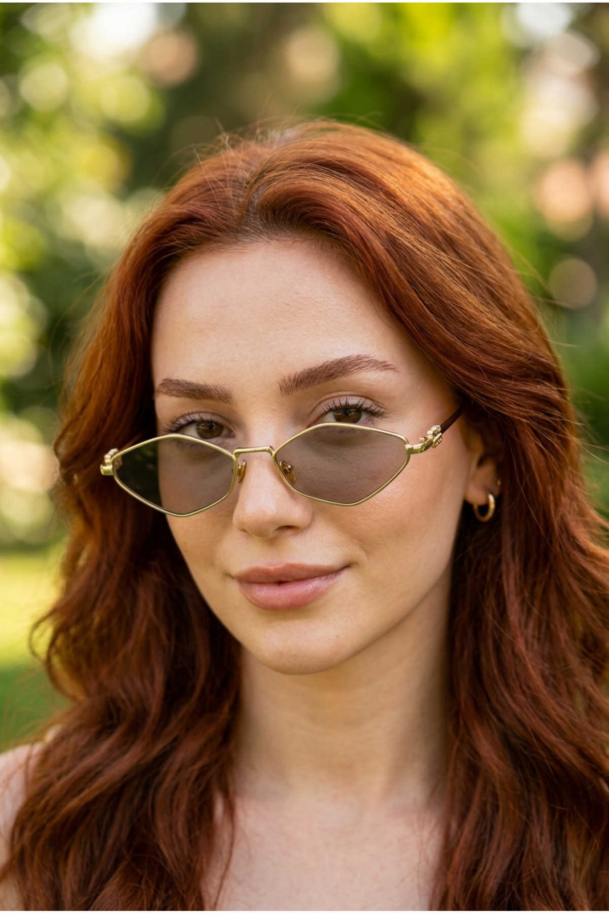 MW Triangle Sunglasses for Women Organic Glass Spouse/Valentine Gift New Trend UV400 56 Extras