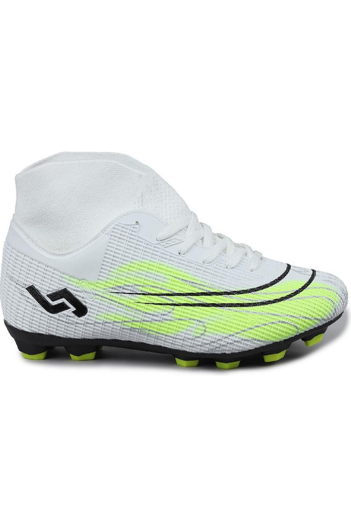 Jump Orthopedix Futbol Boğazlı Çoraplı Bilekli Krampon Spor Ayakkabısı 29676 görsel 4