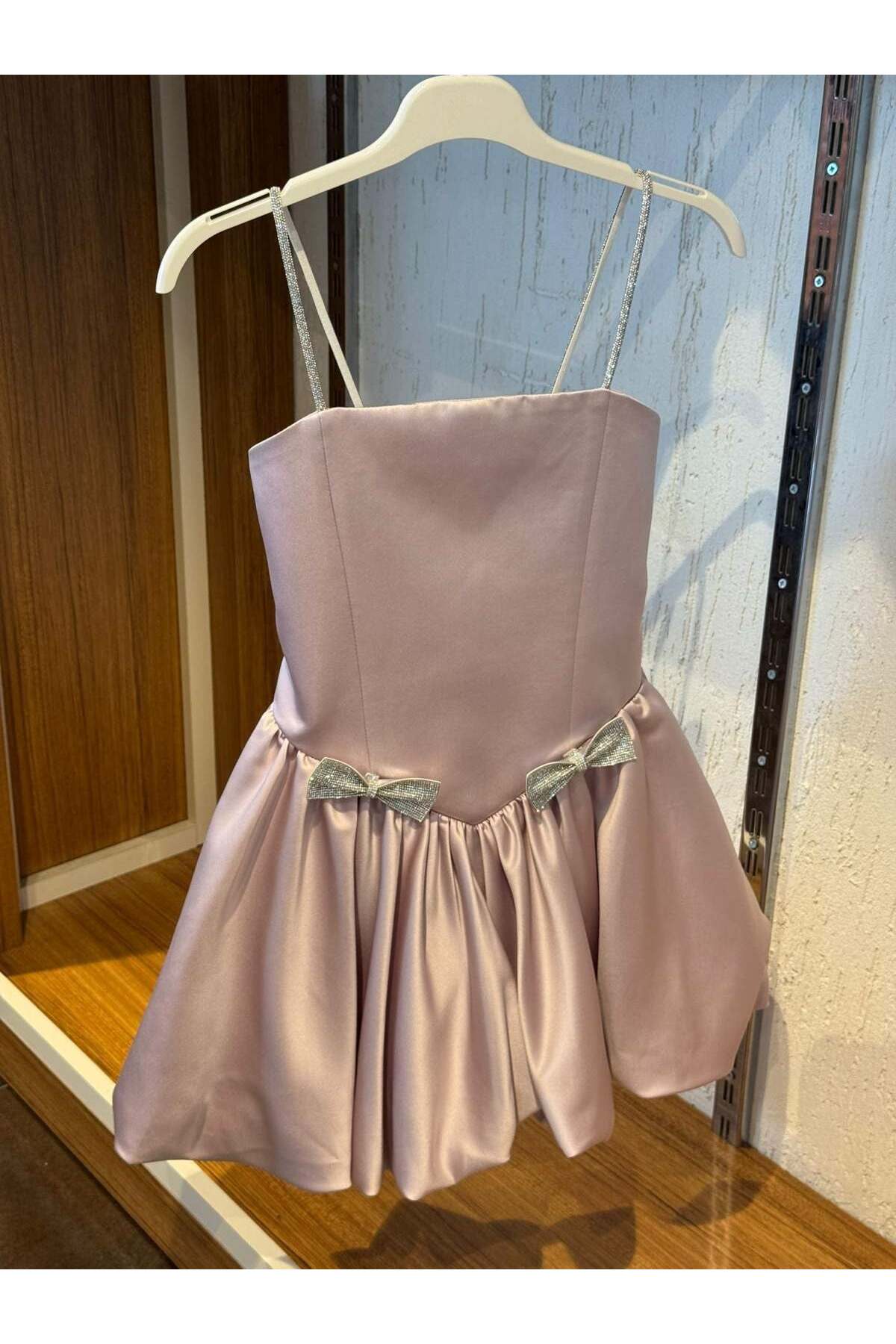 moona kids 10-15 Yaş Kız Çocuk Saten Abiye