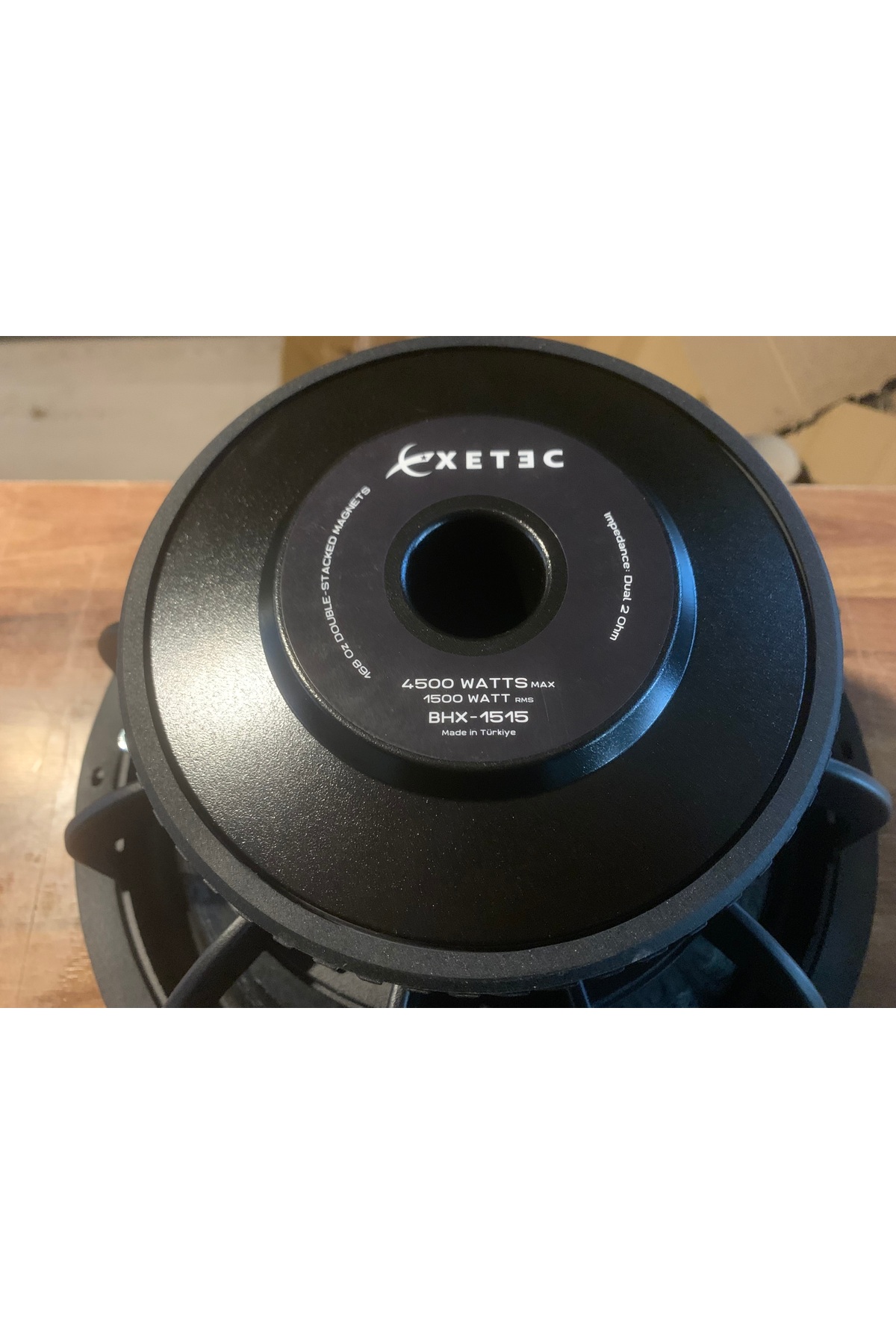 XETEC Deniz Sound Garage 38 cm Subwoofer BHX-1515 D2 4500 Watt