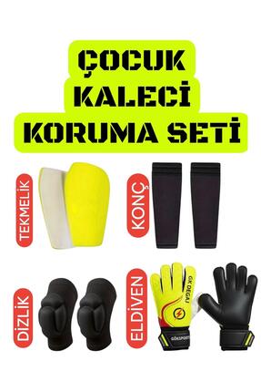 Gök Sports Gk Degaj Çocuk Goalkeeper Gloves Bilek Bandajlı Kaleci Eldiveni Di...