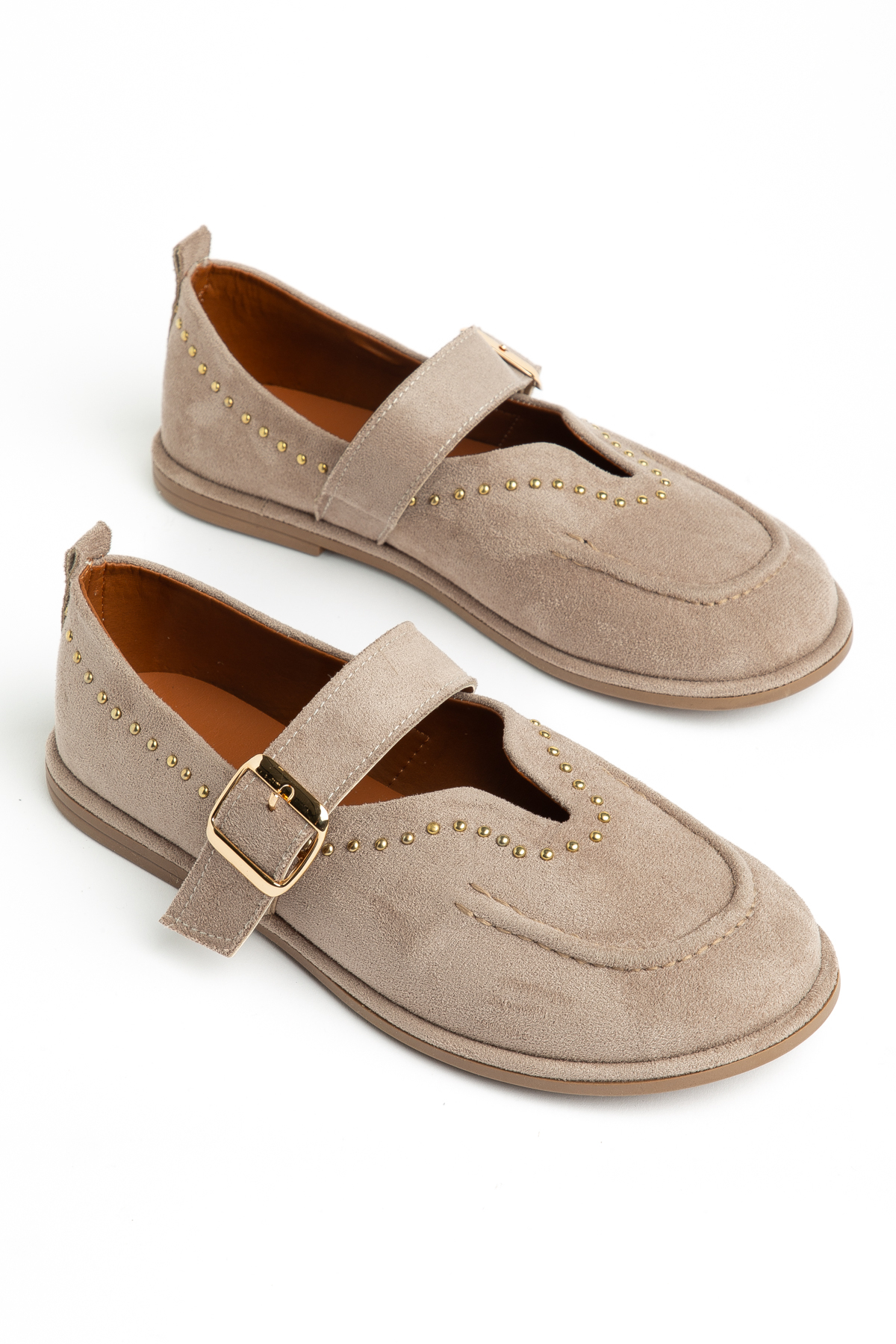 Beige Suede