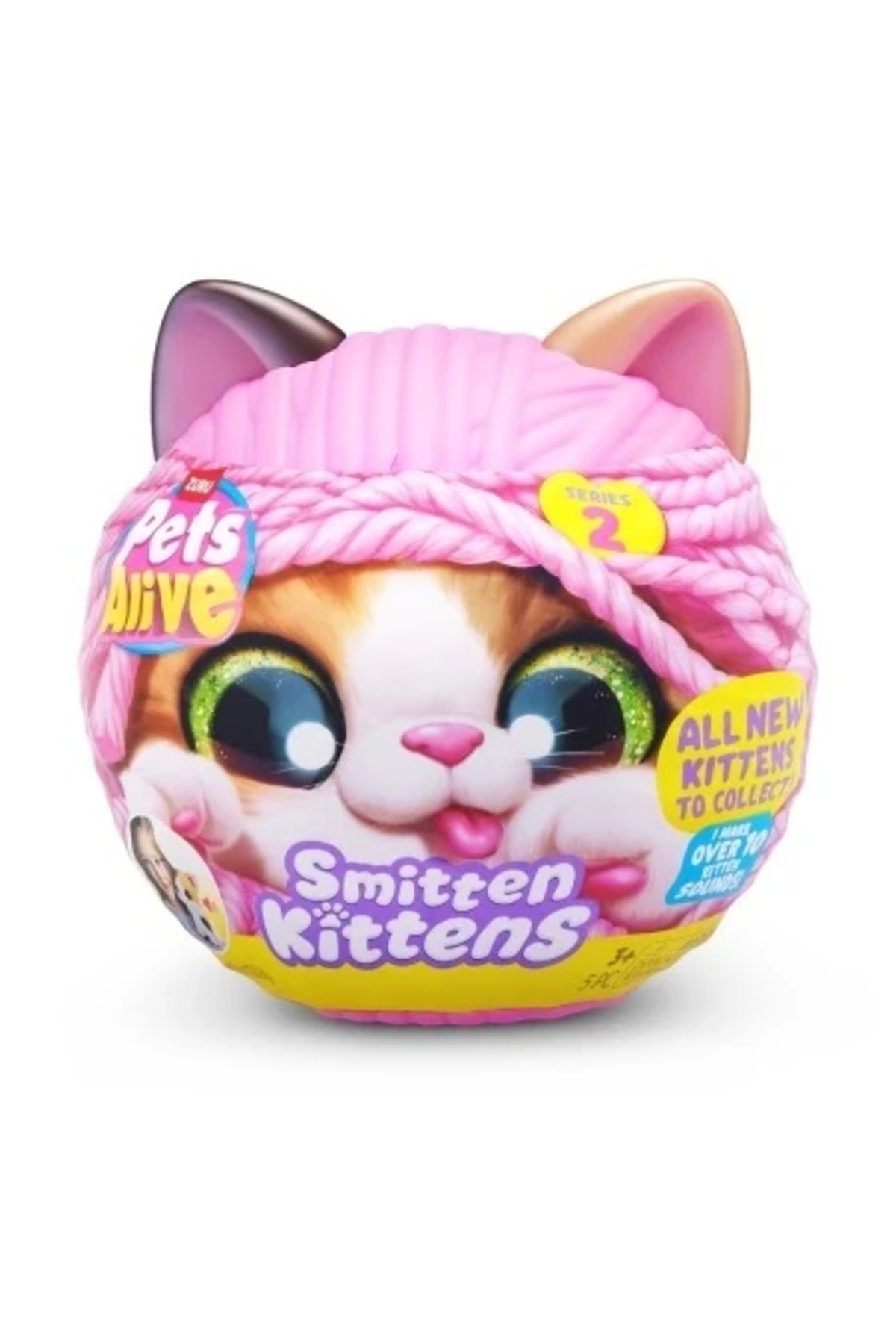 Pets Alive - Interactive Plush Cat Toy with Surprise Accessories