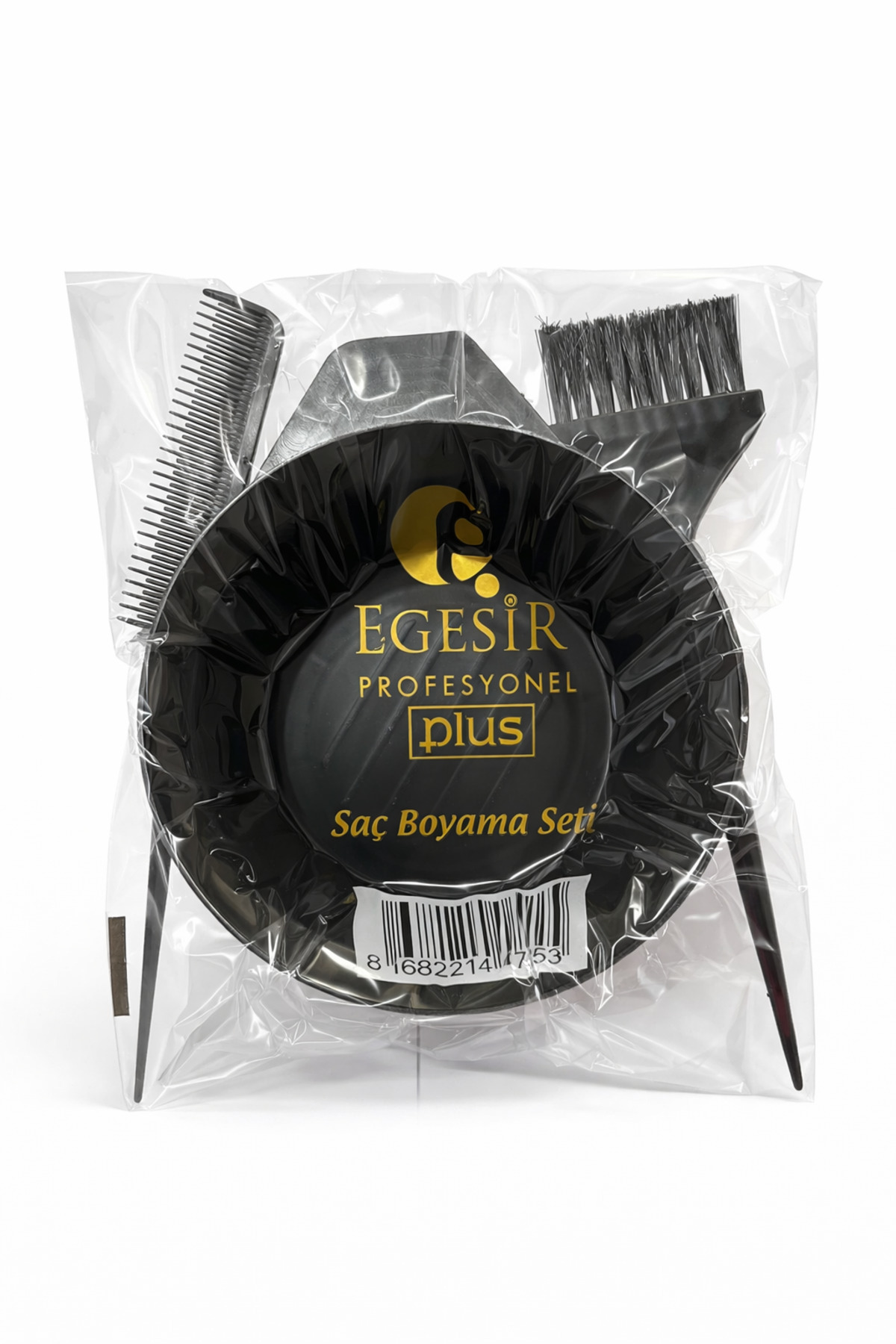 egesir profesyonel Egesir 3lü Set Saç Boyası Tası Boya Fırçası ve Tarak Dayanıklı Set — TYC136D9535976B67ECB62300