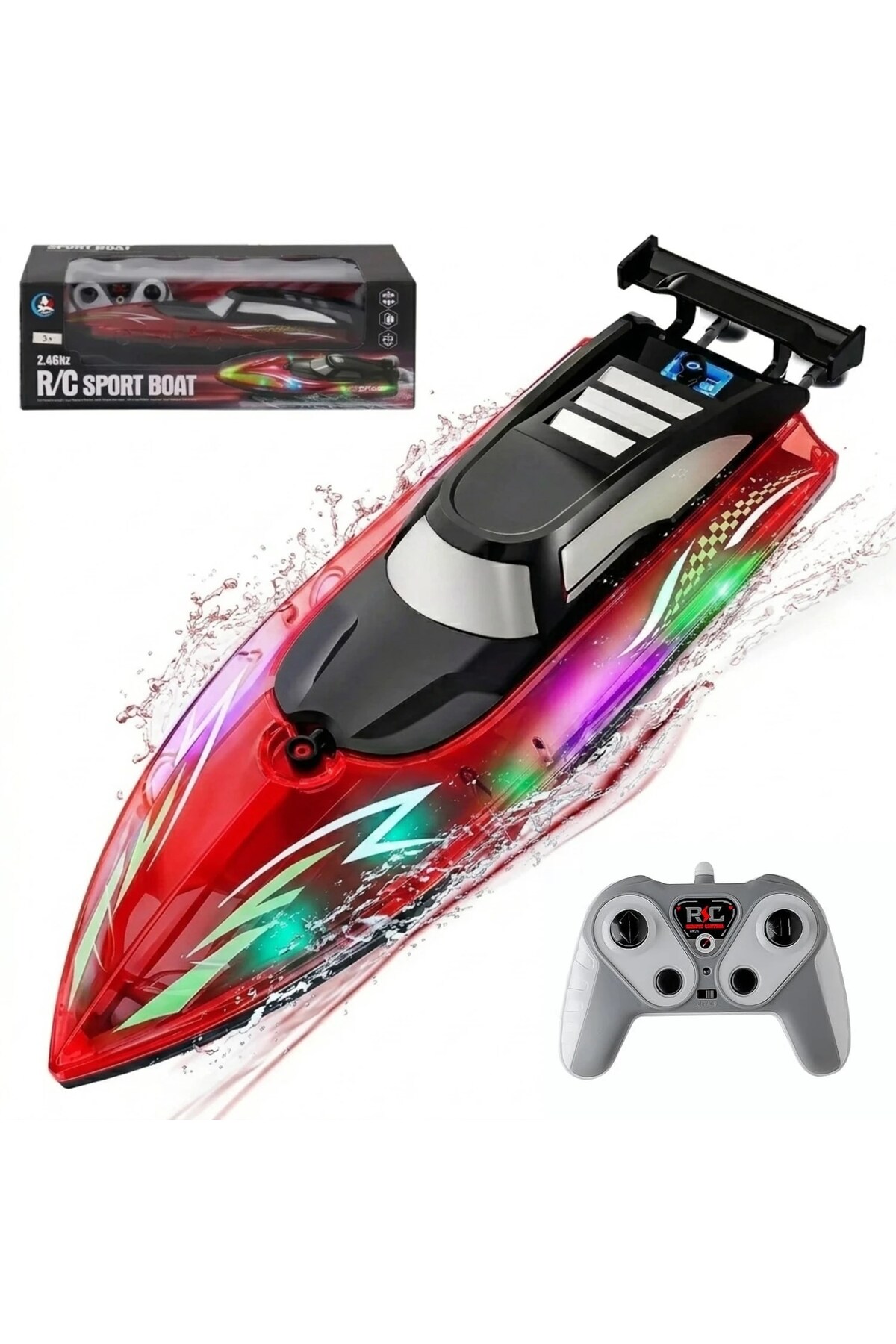 ROKET Sport Boat Uzaktan Kumandalı Tekne - Kırmızı - Fiyatı, Yorumları