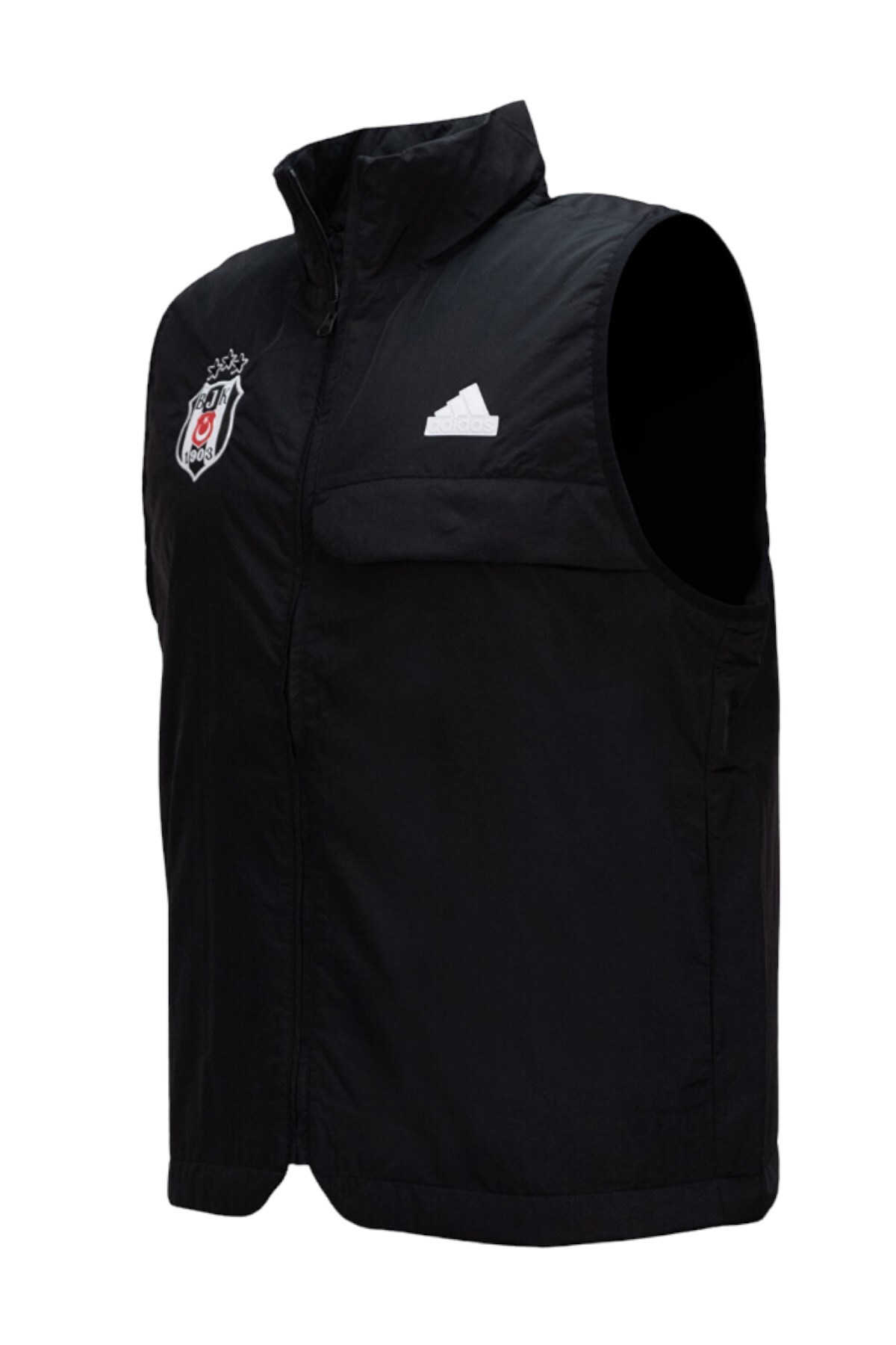 Beşiktaş ORİJİNAL LİSANSLI ADİDAS SİYAH SIFIK KOL YELEK görsel 5
