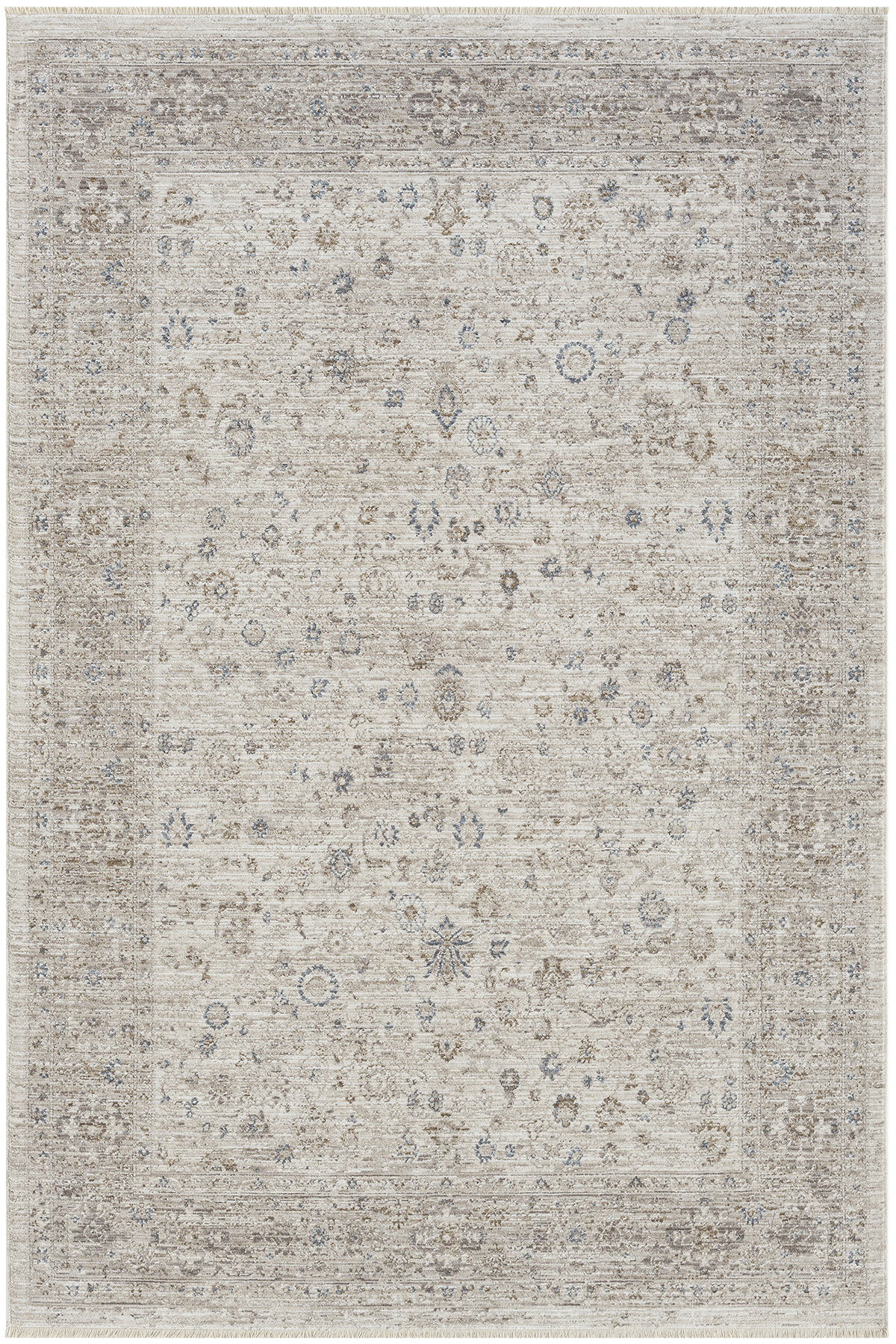 Ceremonial Beige Modern Vintage Antique Four-Season Paw-Friendly Classic Living Room Living Room Rug