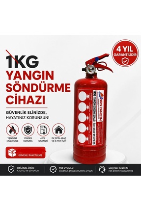 BRN 1KG ABC KKT TOZLU ARAÇ İÇİN UYGUN 4 YIL GARANTİLİ SÖNDÜRME TÜPÜ