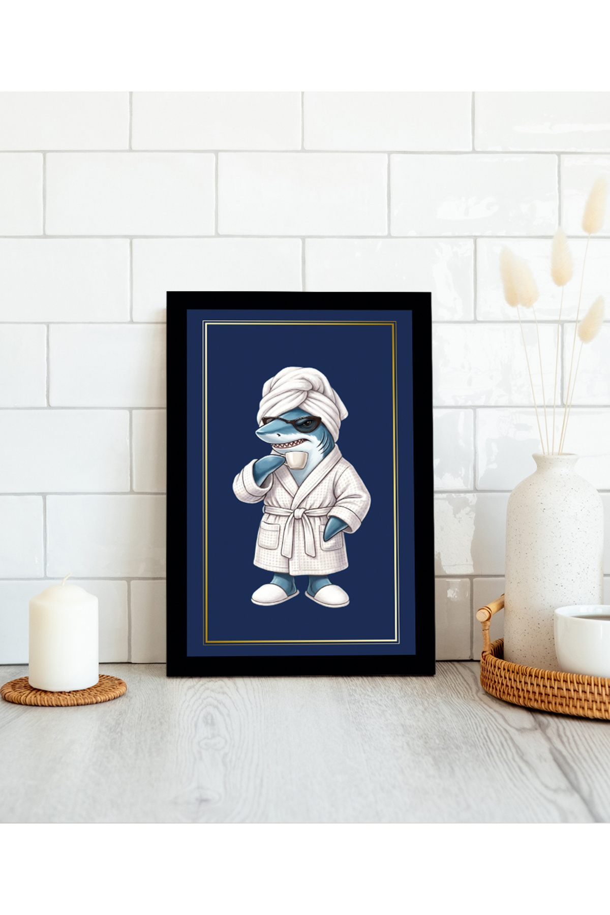 MDF BATHROOM TABLE FRAME LOOK BATHROBE SHARK TABLE|BNYMDF