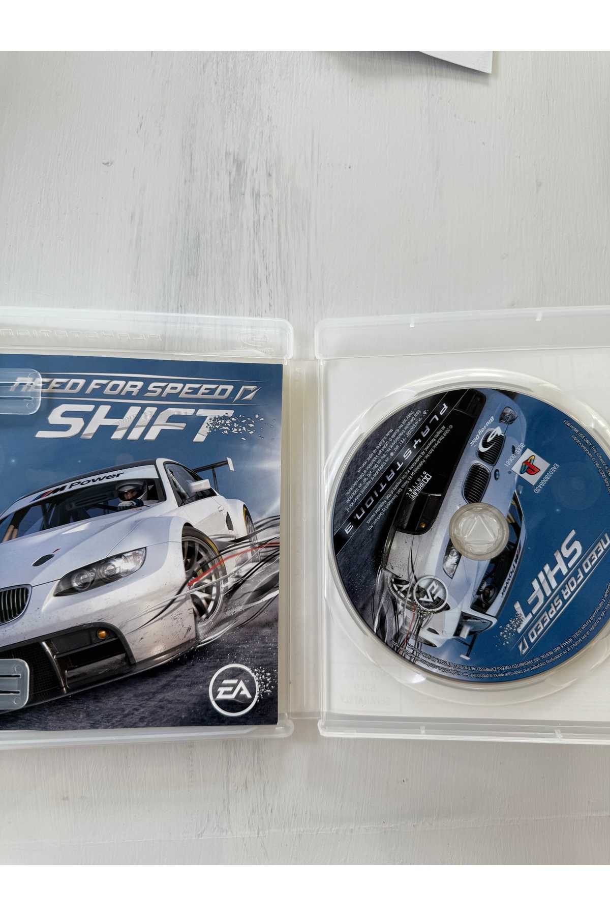 EA ps3 NEED FOR SPEED SHIFT NFS orjinal oyun kitapçık var 10/10