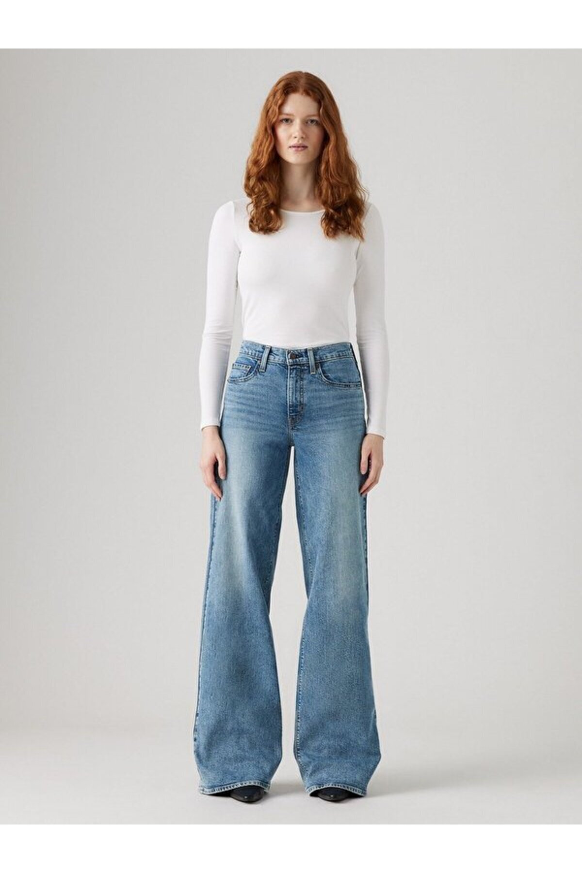 Levi's 728 High Rise Wide Leg Kadın Jean Pantolon - Sweet Success