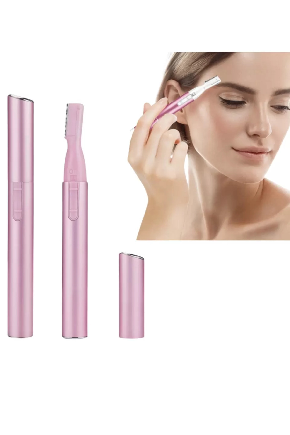  دستگاه اصلاح ابرو برقی زنانه، اصلاح موی لب، چانه و صورت - وارداتی — DRBRPS-DRBTK-UCZZZRD318-3  — تصویر 3 از 5