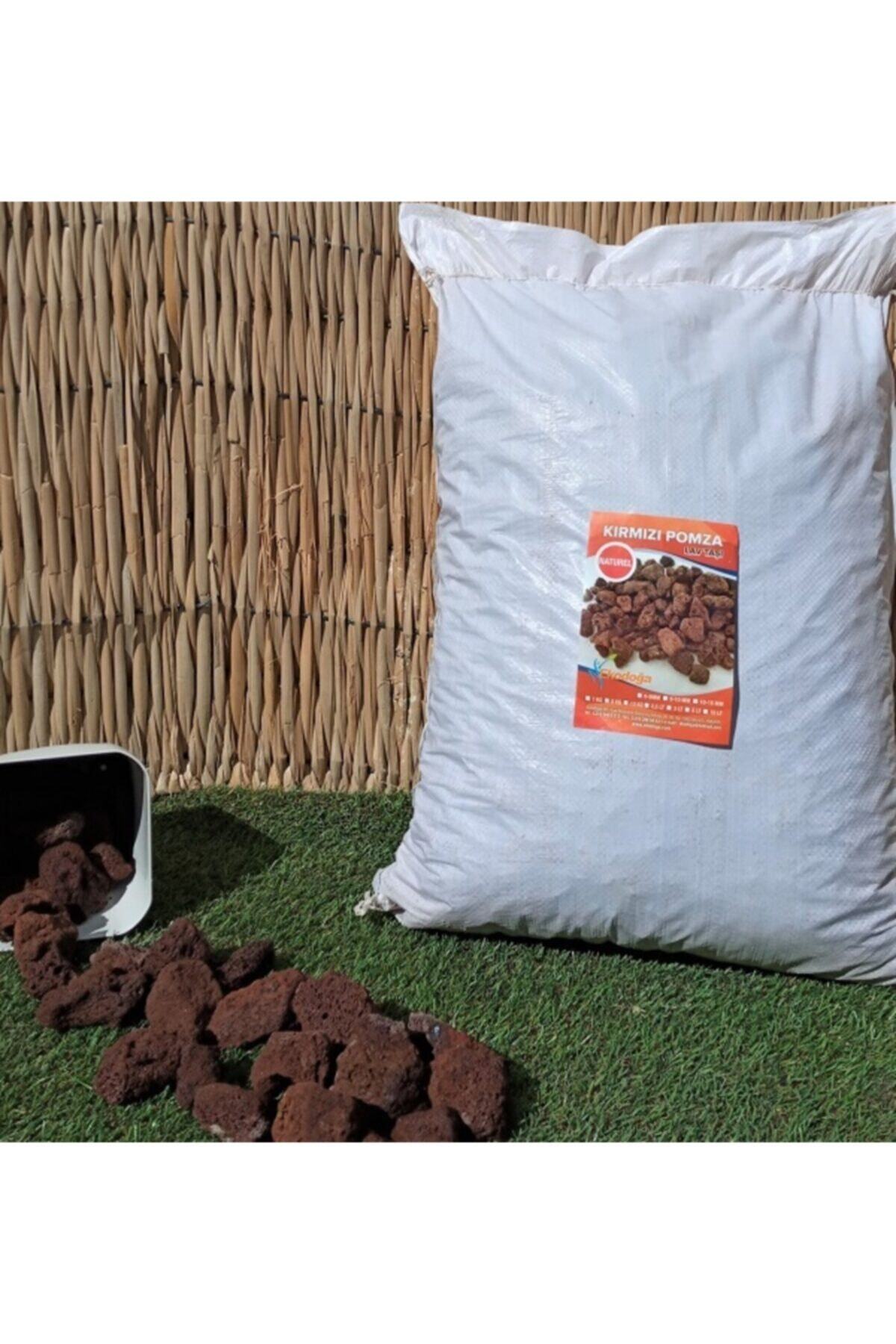 Mangal Taşı 25 Kg 5-10 Cm Iri Mangal Taşı Mangal Pomzası Iri Kırmızı Pomza Ponza Taşı Lav Taşı 4