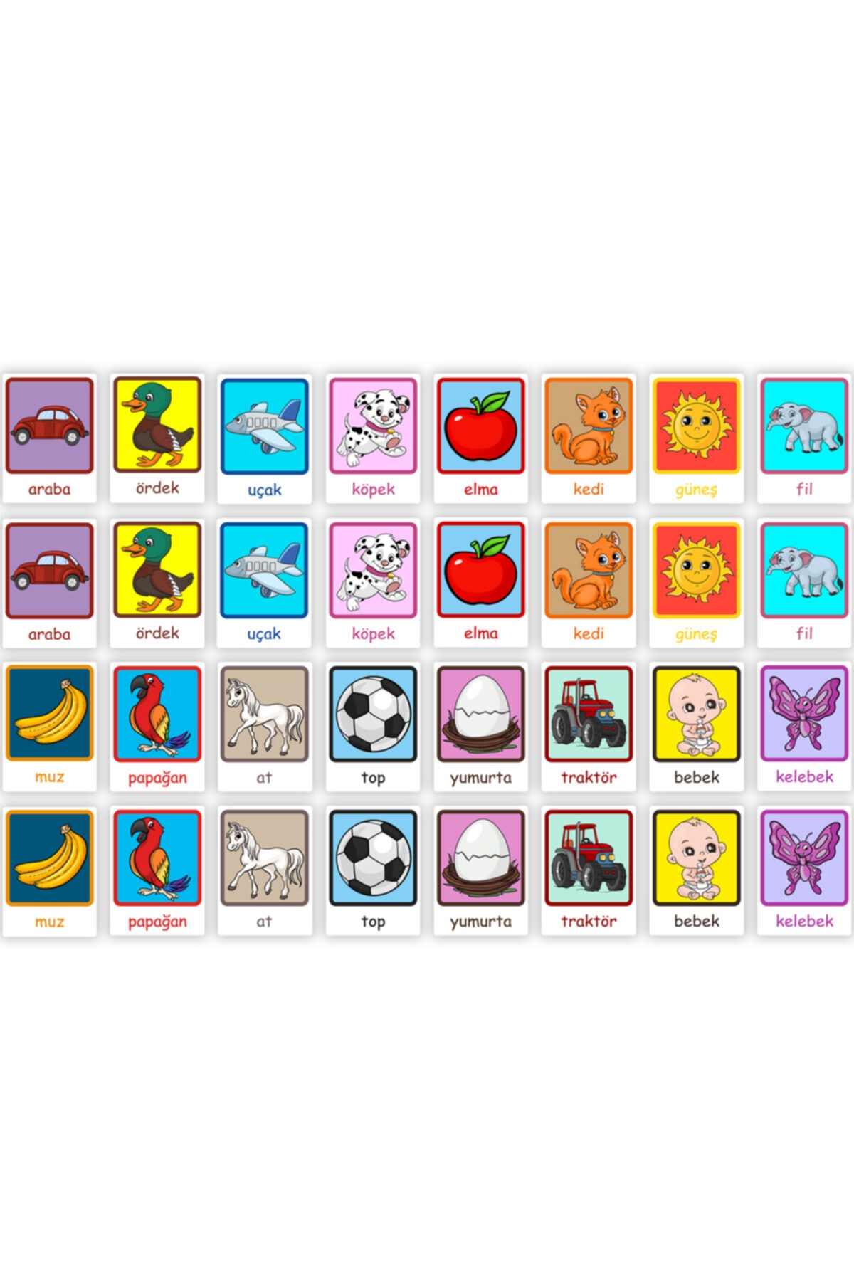 minİQ toys Çantamda Ne Var? + Aklında Tut Hafıza Oyunu 2'li Set Eğitici-öğretici Yapboz fotoğrafı 4 (önizleme)