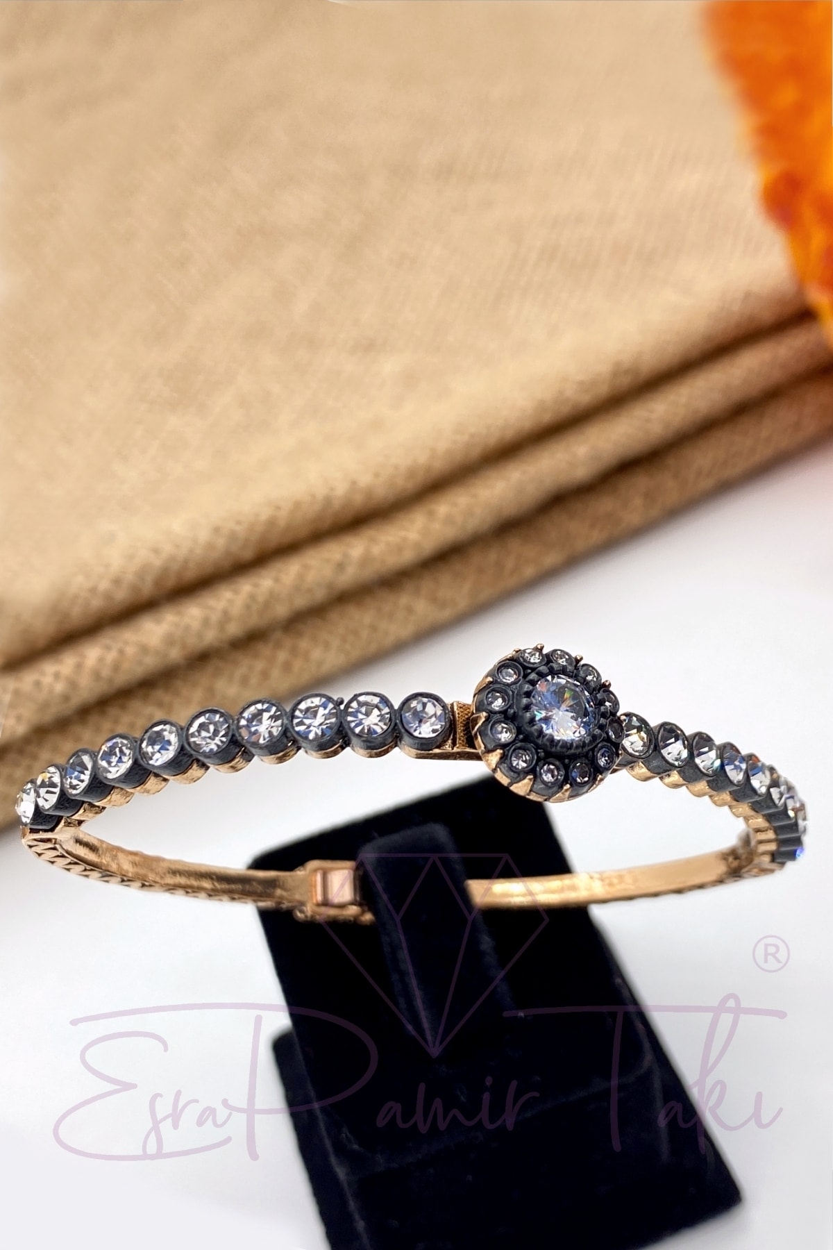 Diamond Mounted Bracelet