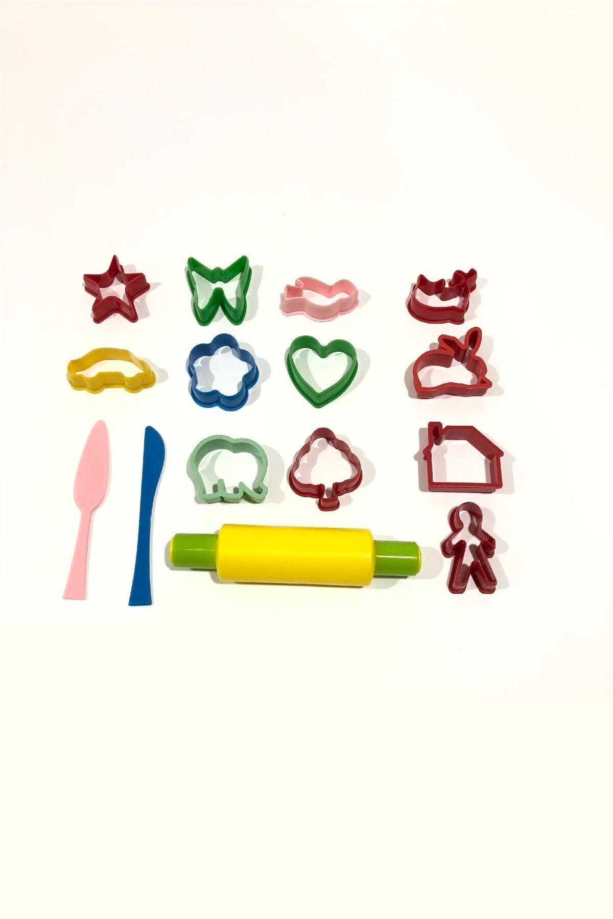 ANS TOYS Oyun Hamuru Kalıpları Set 15 Parça