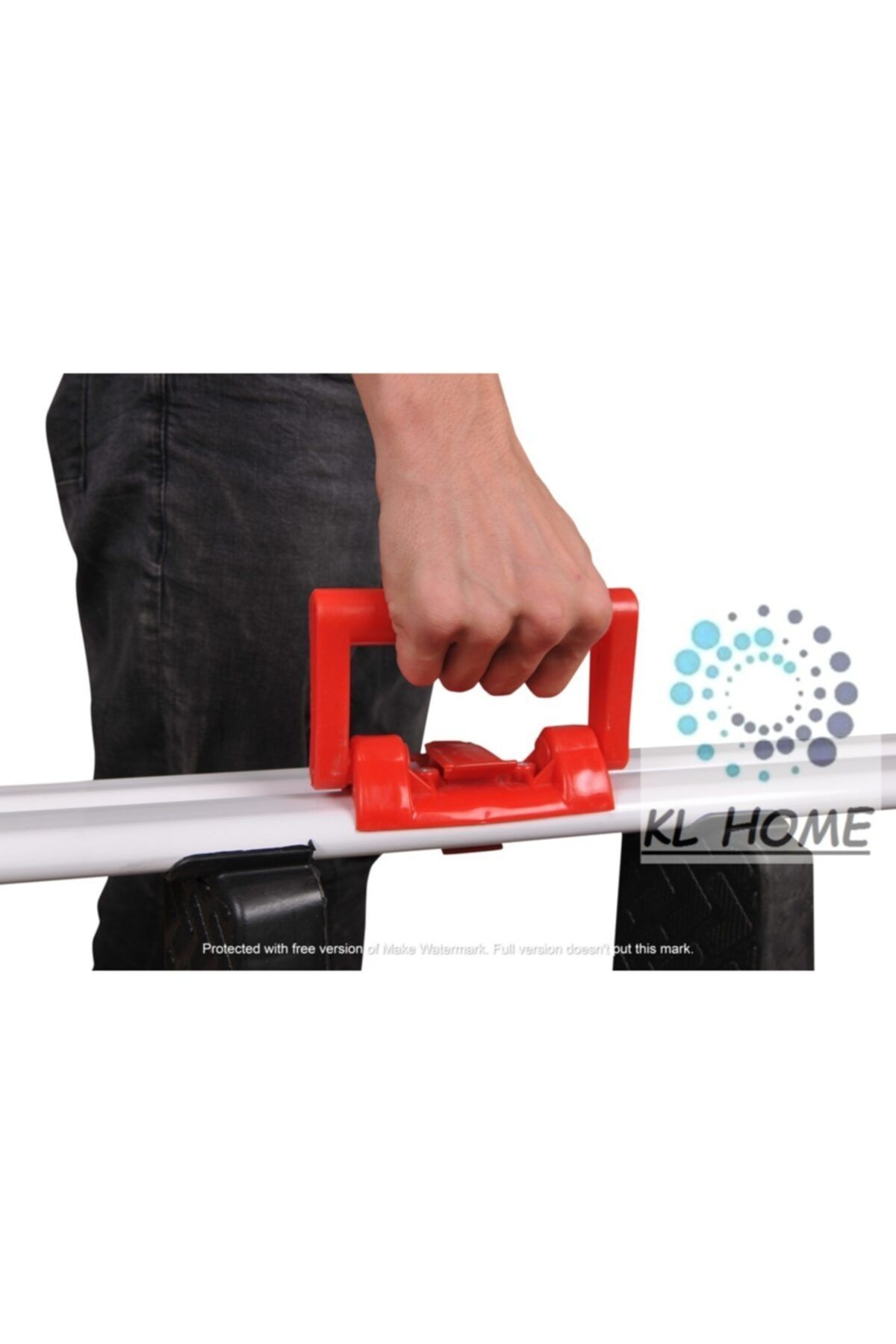 KL HOME Premium Yeni Nesil 3 1 Ergonomik Tutuş Ve Kilit Sistem Merdiven ZN10500