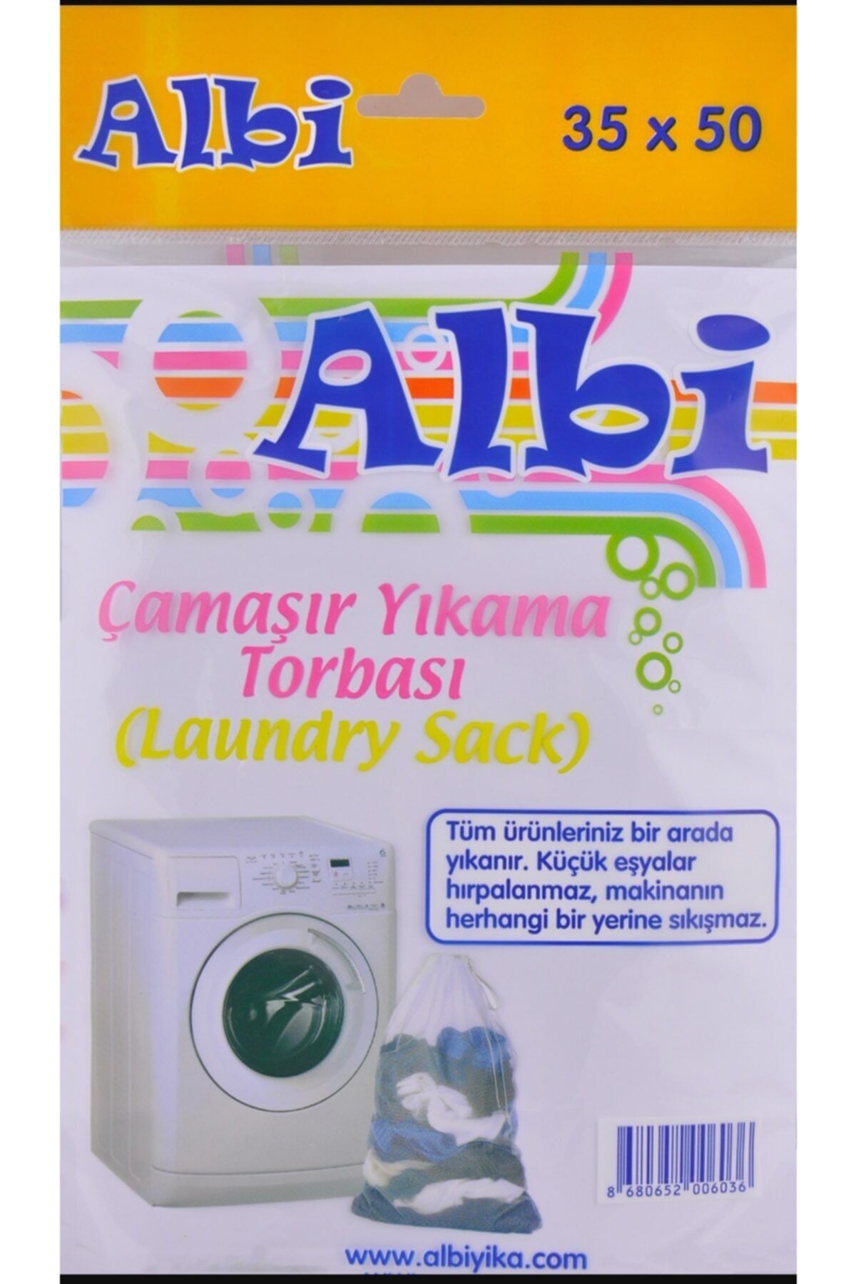 Albi Çamaşır Yıkama Torbası 35x50
