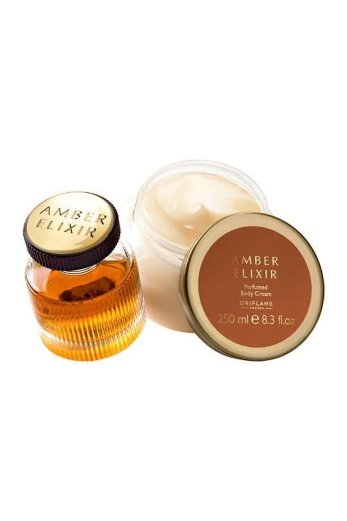 Oriflame Amber Elixir Edp 50 Ml Kadın Parfümü + Amber Vücut Kremi