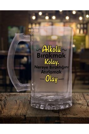 Alkolü Bırakmak Kolay, Nereye Bıraktığını Atırlamak Olay (bira Bardağı) ALKOLUBB