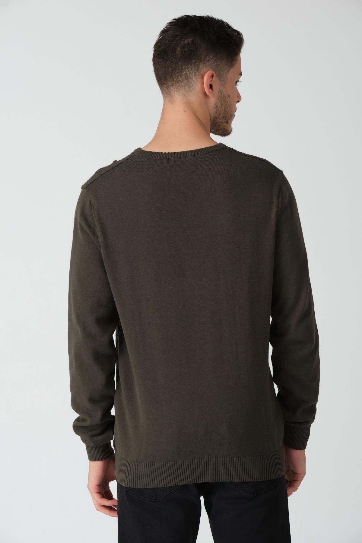 ALEXANDERGARDI-V-Neck Regular Fit Sweater (e20-512400) 5