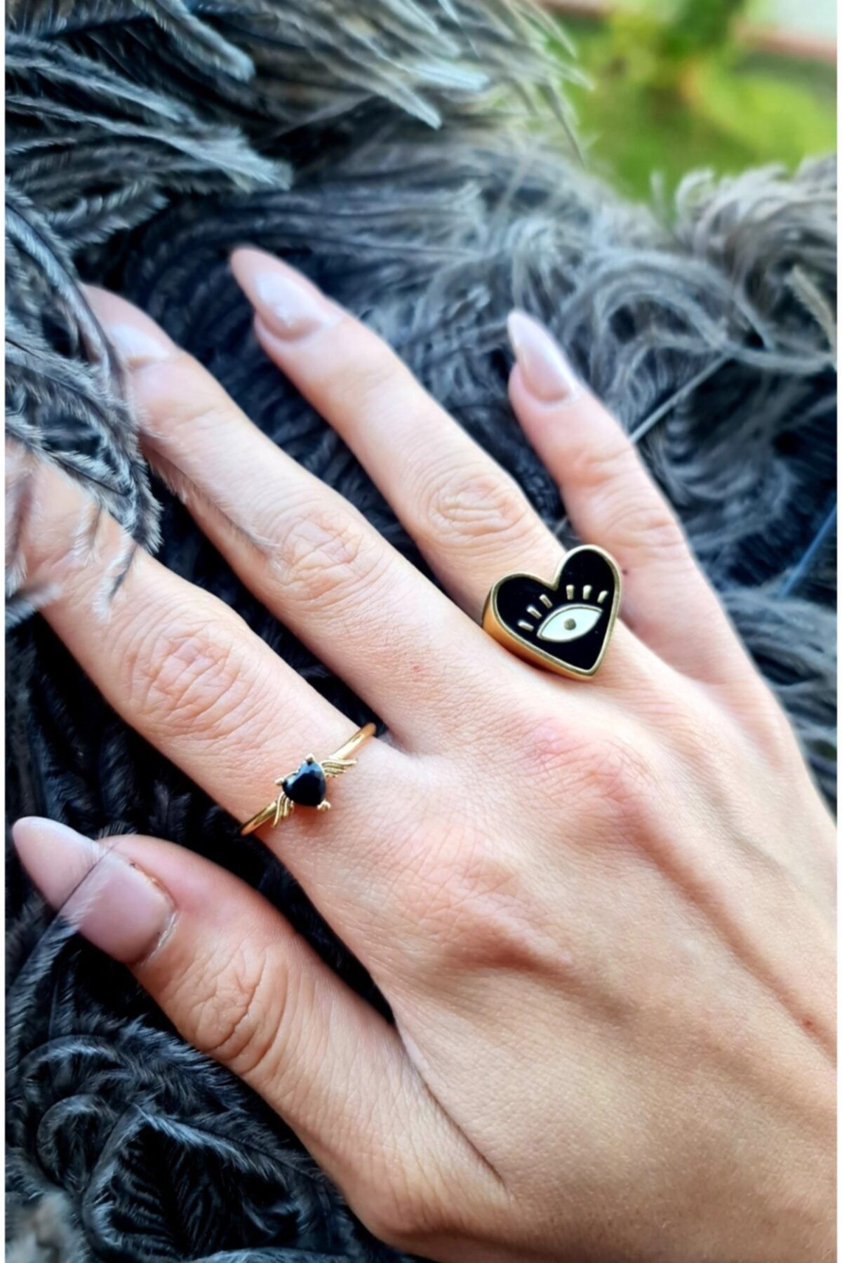 Black color new arrivals ring