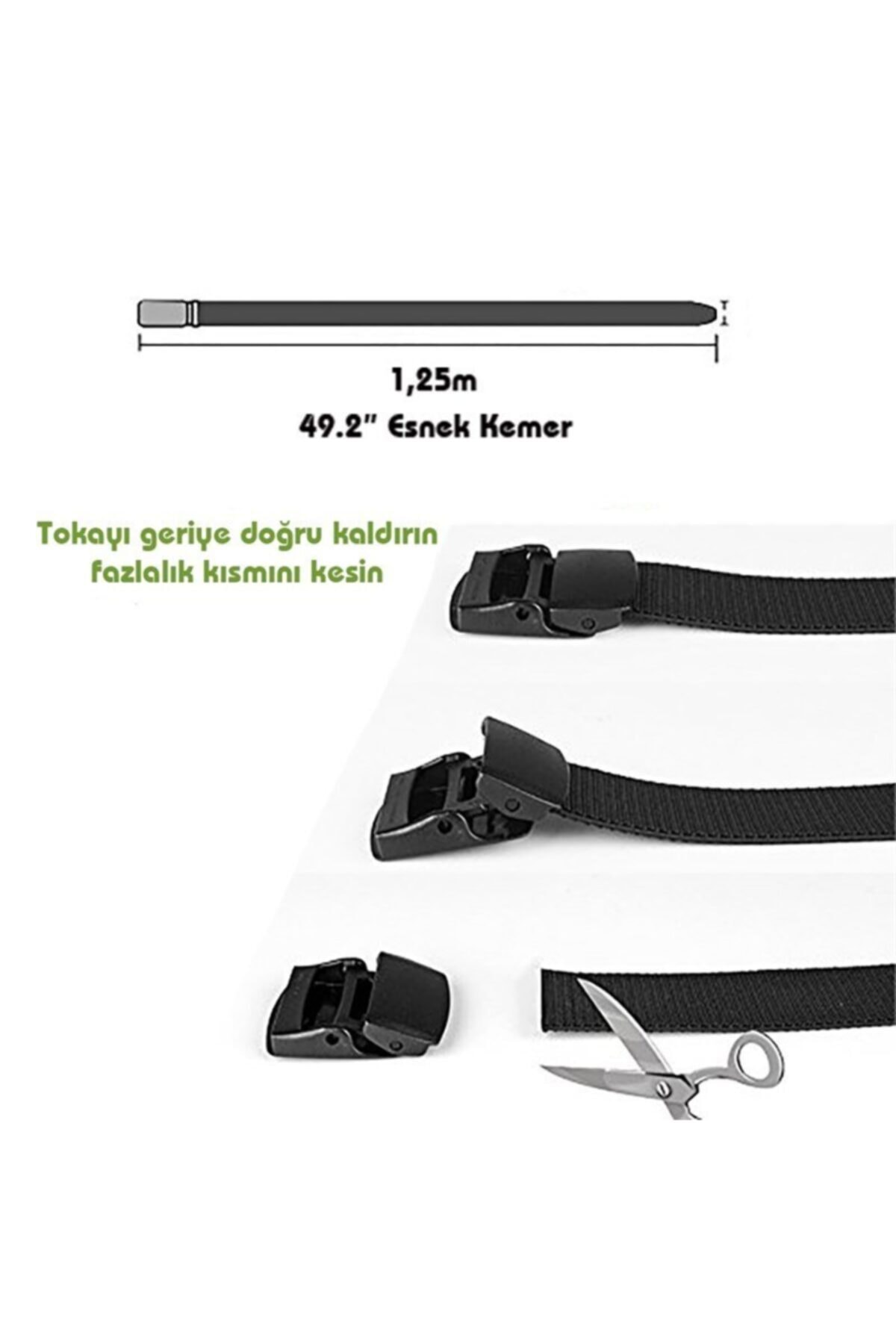 کمربند مردانه خاکی Sportlife | SPLE-S-E-5504 اورجینال - تصویر 4