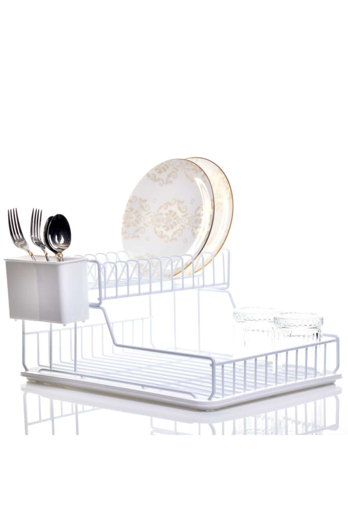 Lifetime Stainless Double Layer Dish Basket