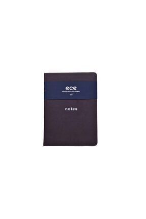 Ece Defter - Gümüşlük 13x18 - Noktalı Kahverengi ECEnb157