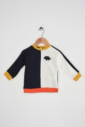 Erkek Bebek Lacivert Sweatshirt 2KMB18009OK