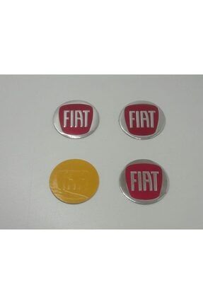 Jant Göbeği Etiketi 55mm Çap Fiat jant Göbeği Etiketi 55mm Çap