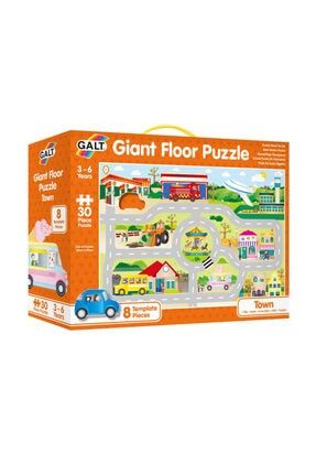 Giant Floor Puzzle - Town 30 Parça MP34852