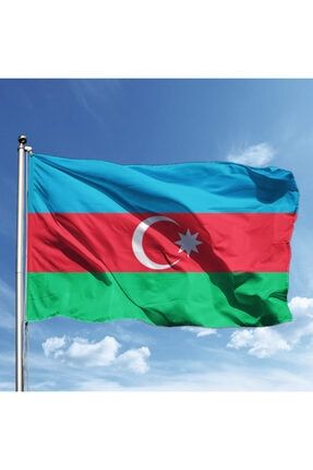 Azerbaycan Bayrağı 600x900cm Raşel Kumas 1.kalite Baskı hzr225556