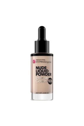 Hypoallergenic Nude Liquid Powder 10h Fondöten 04 Golden Beige 999757