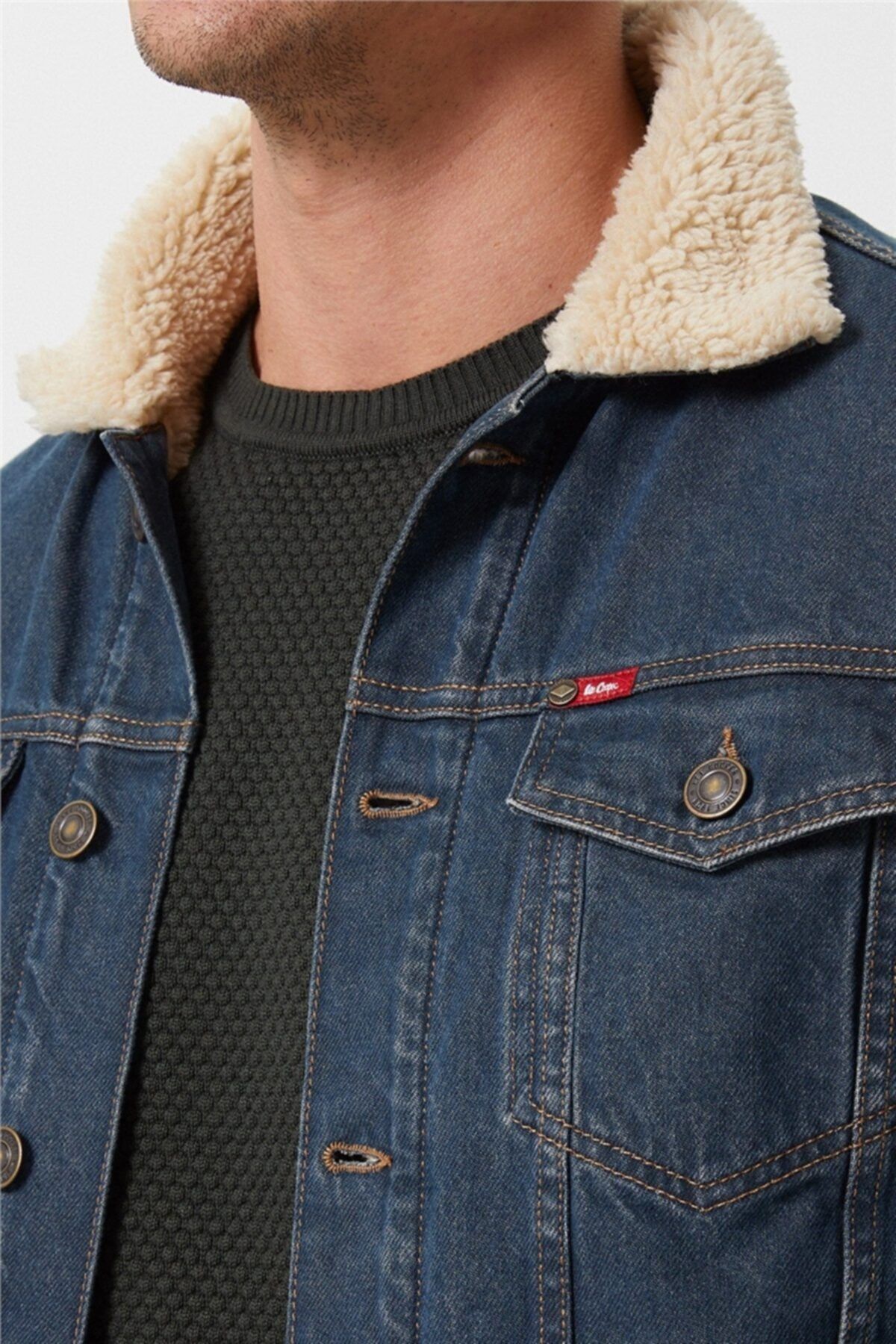 Lee cooper outlet sherpa collar