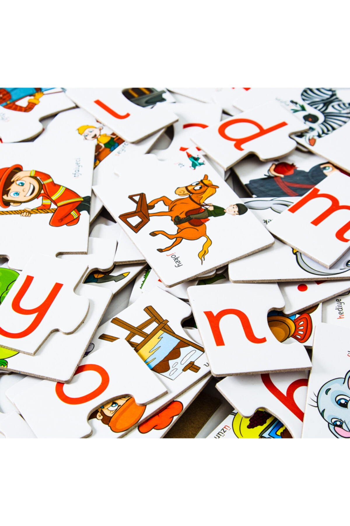 minİQ toys Sayıları Öğrenelim + Alfabeyi Öğrenelim 2'li Set Eğitici-öğretici Yapboz fotoğrafı 6 (önizleme)