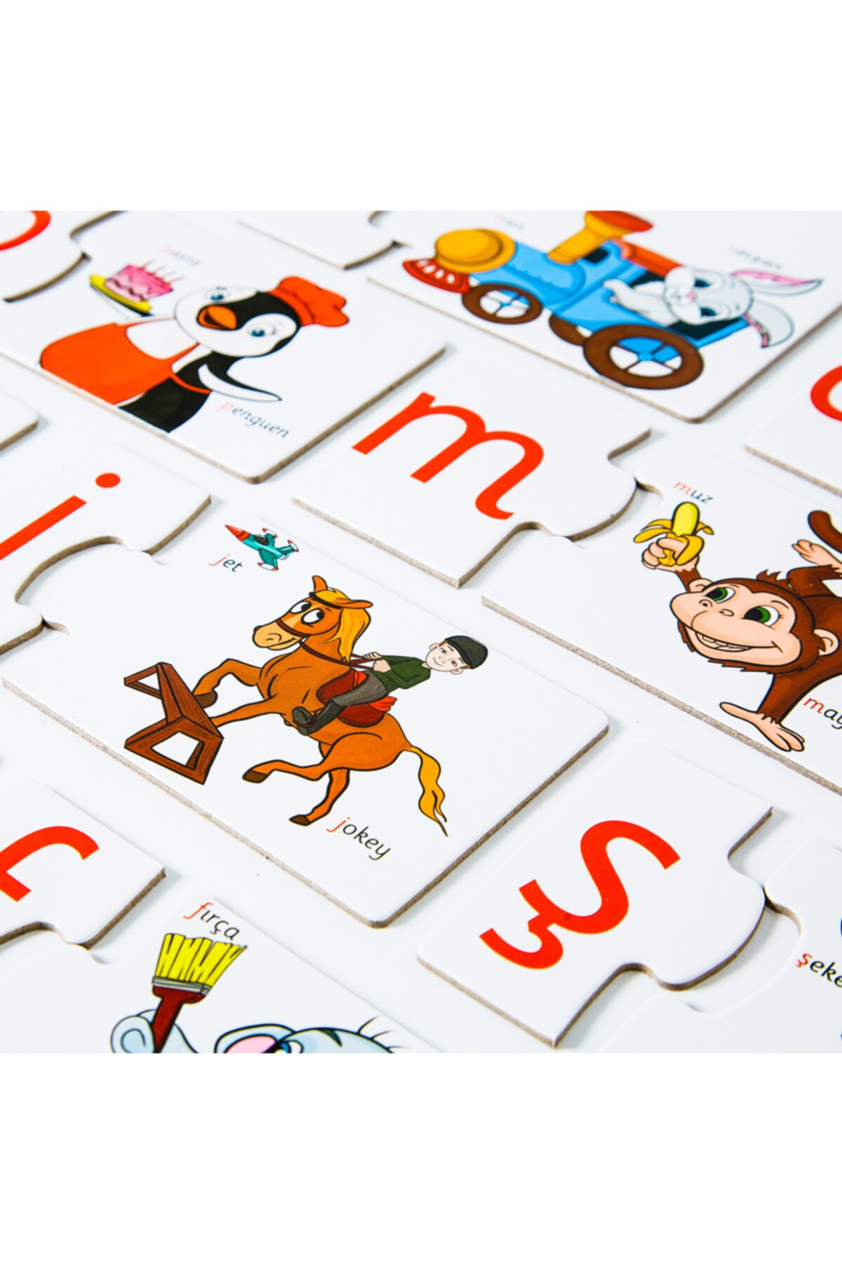 minİQ toys Sayıları Öğrenelim + Alfabeyi Öğrenelim 2'li Set Eğitici-öğretici Yapboz fotoğrafı 7 (önizleme)