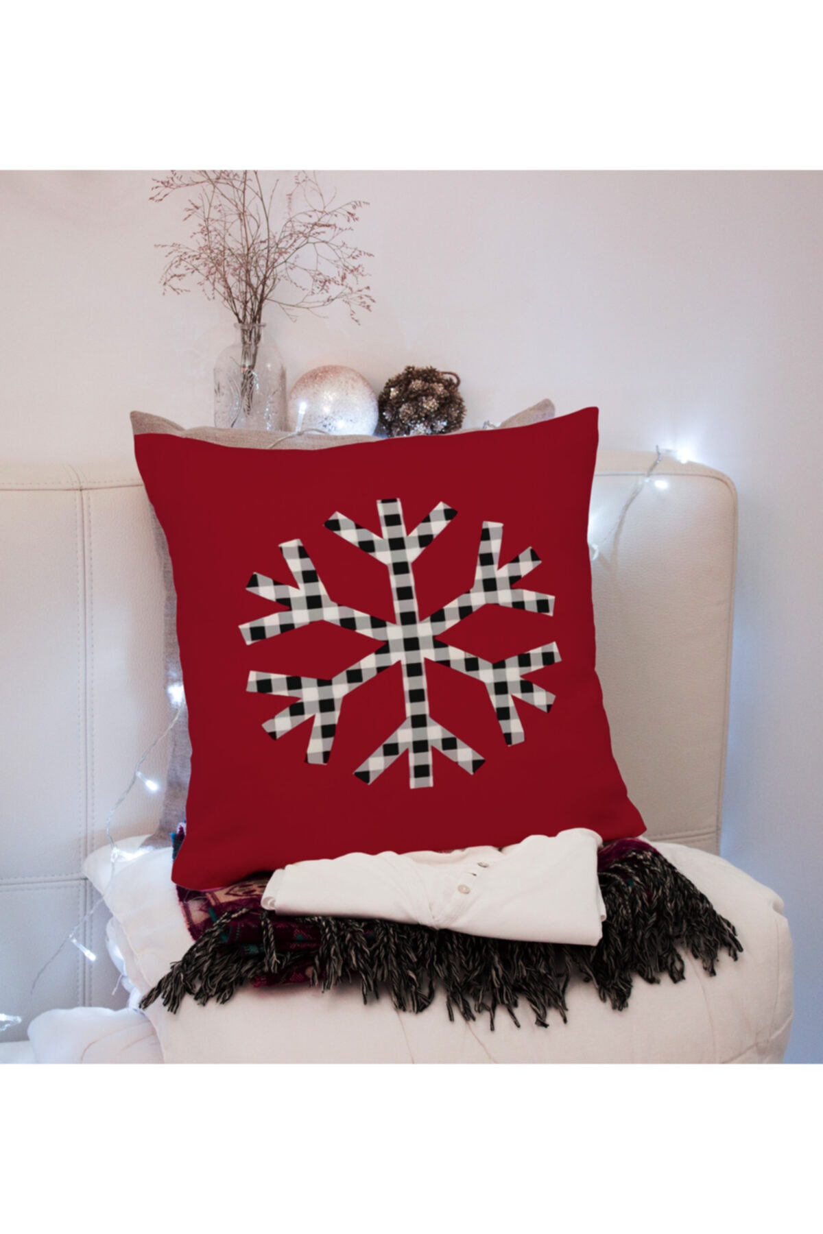 Christmas Patterned Double-Sided Printed Custom Design Pillowcase