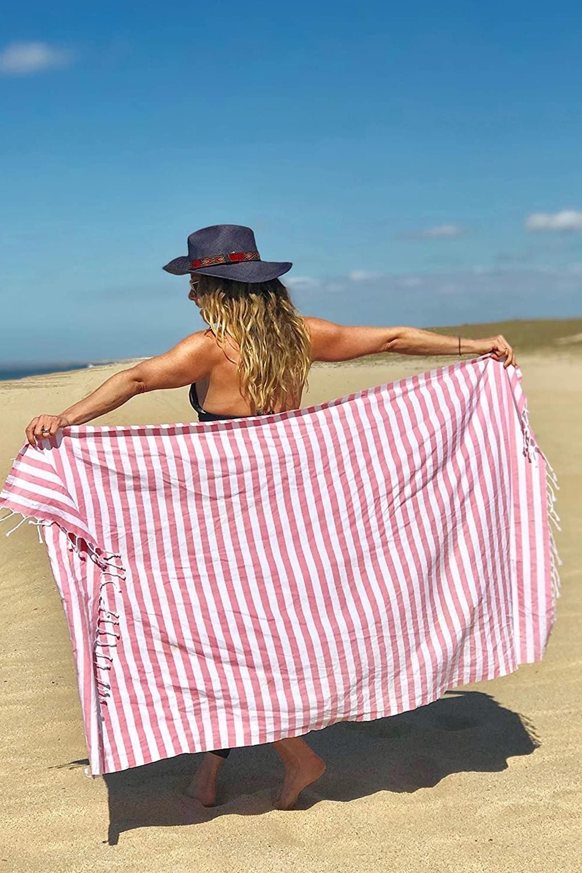 Zeynep Tekstil Stripe 75x150 Cm Ultra Soft Beach Towel Trendyol