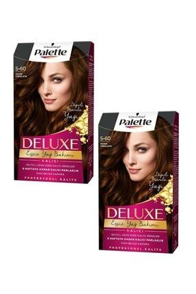 Deluxe Saç Boyası Sıcak Çikolata 5-60 2 Adet 5,60