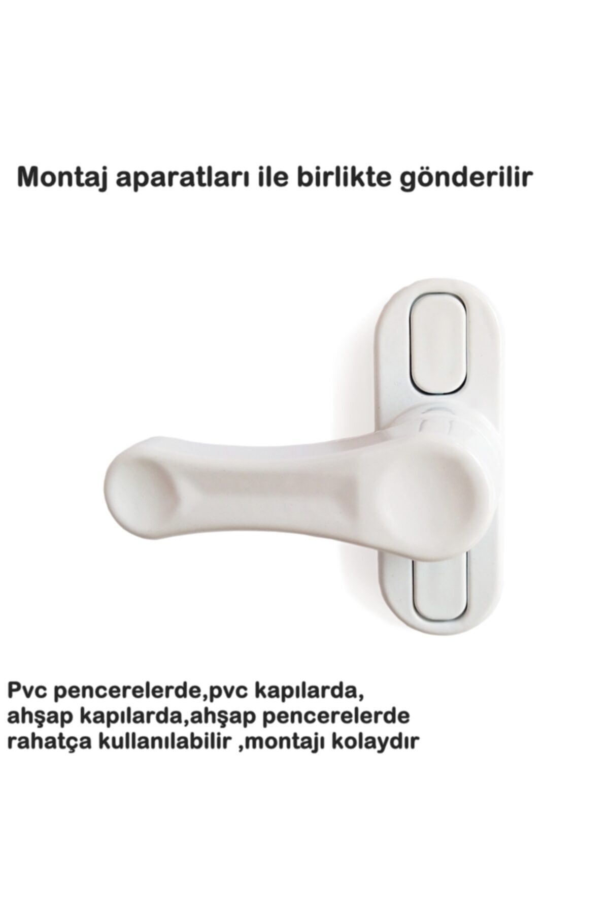 Pvc Pencere Çekmeli Çocuk Emniyet Hırsız Güvenlik Kilidi 9 Adet 3