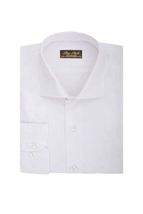 Büyük Beden Klasik Beyaz Gömlek stk100