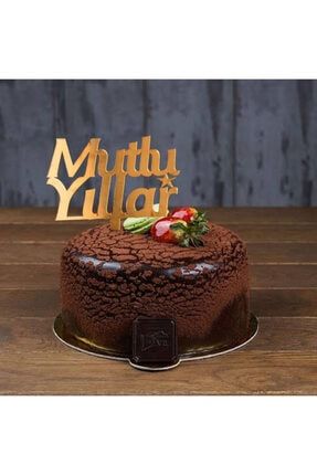 Mutlu Yıllar Pasta Süsü Kutlama Yazıları/ Cake Topper MY1002021